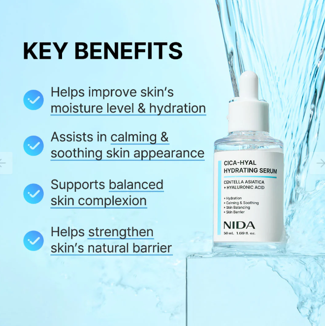 NIDA CICA-HYAL Hydrating Serum