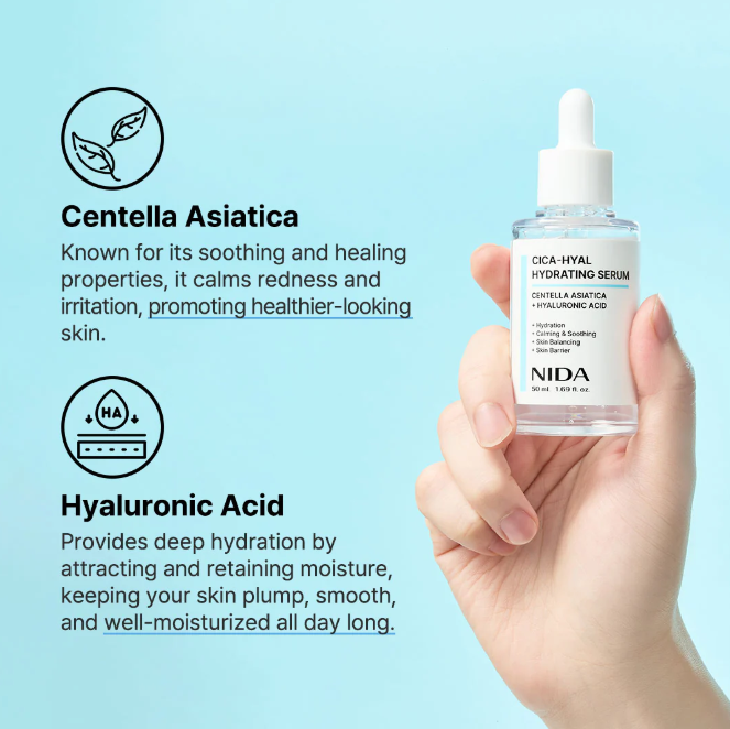 NIDA CICA-HYAL Hydrating Serum