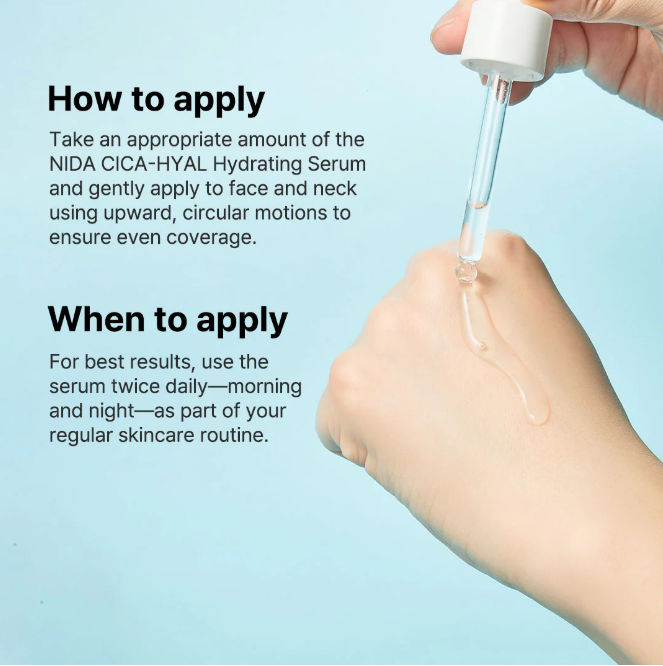 NIDA CICA-HYAL Hydrating Serum