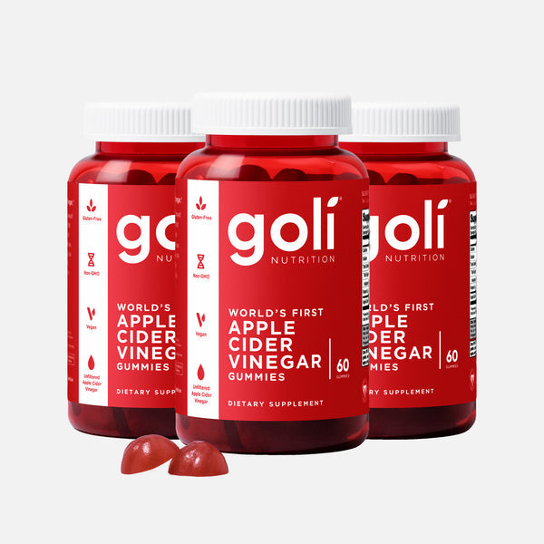 Goli® Apple Cider Vinegar Gummies – Fruity, Chewable Wellness