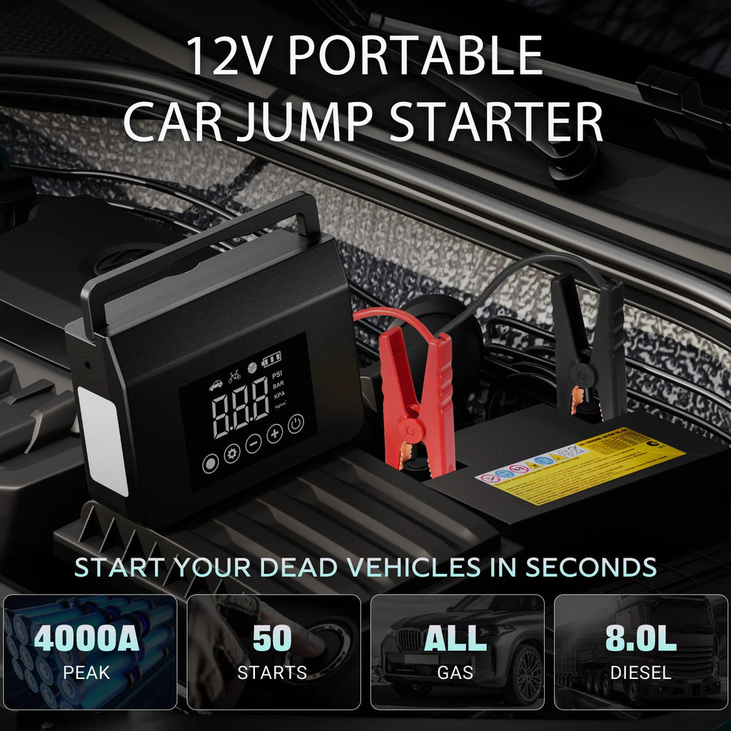 Hieha - Portable Car Jump Starter